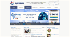 Desktop Screenshot of digitalearth-isde.org